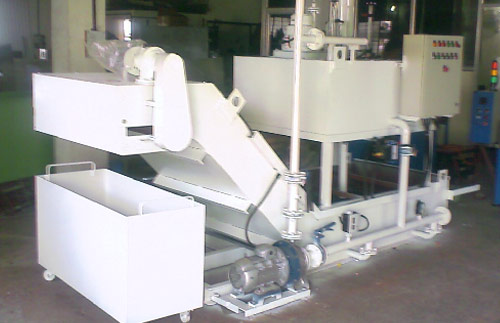 Hydraulic vacuum filter for Landis Grinder
